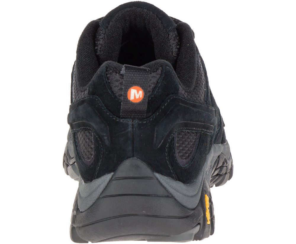 Merrell Hiking Shoes Black - Moab 2 Ventilator - Mens 04CIYUNDX